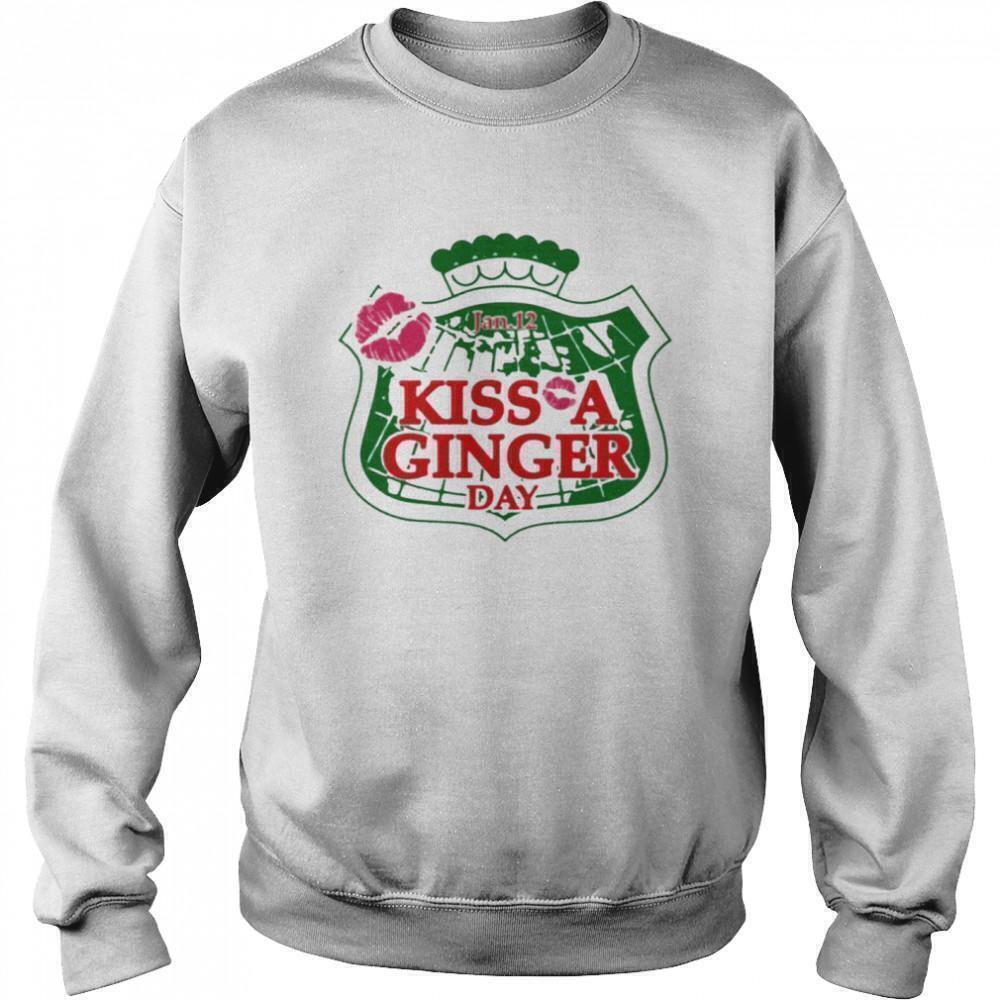 Kiss A Ginger Day Celebration Sweatshirt